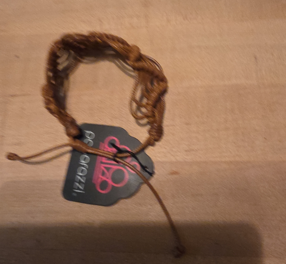 paparazzi Braided Brown Adjustable Women’s Bracelet